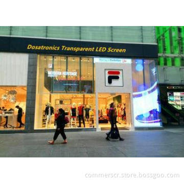Commercial Waterproof P5 P6 P7 Transparent LED Display Digi